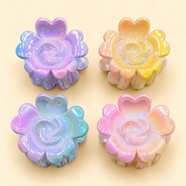 Fashion Alley 3 Cm Hair Claw For Women Pack Of 12 Pc