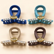 Fashion Alley 10 Cm Hair Claw For Women Pack Of 12 Pc