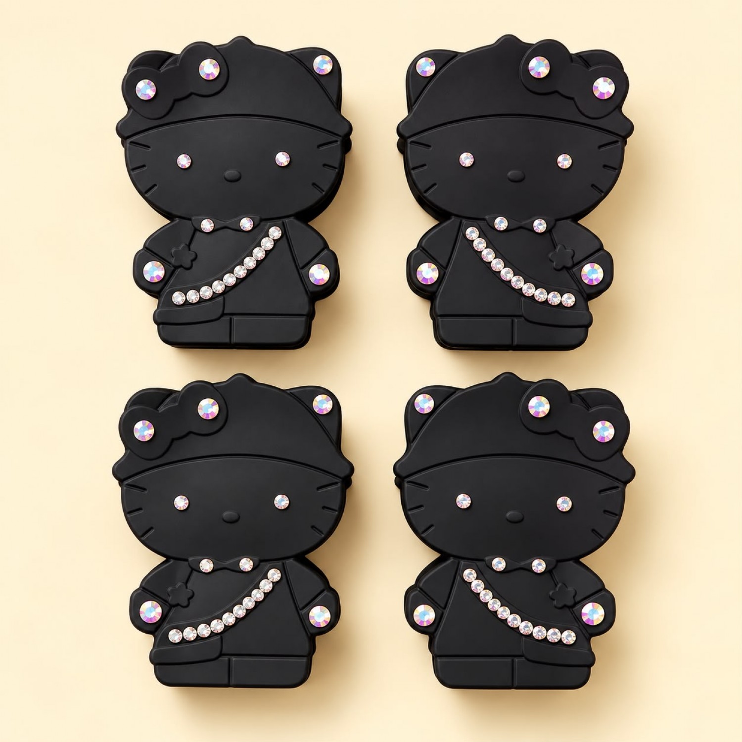 Fashion Alley 8 Cm Matt Hair Claw For Women Pack Of 12 Pc