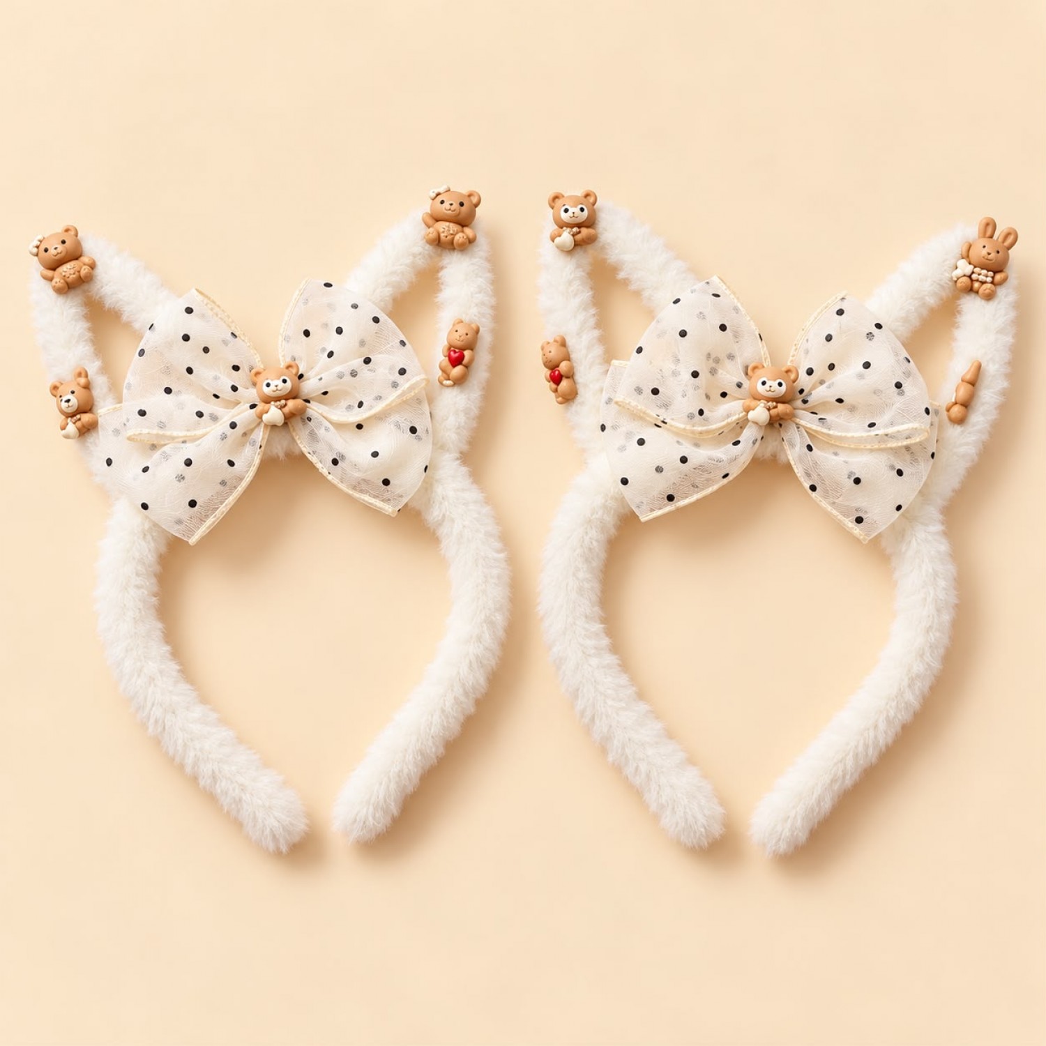 Fashion Alley Fur Hair Band For Kids Pack Of 12 Pc