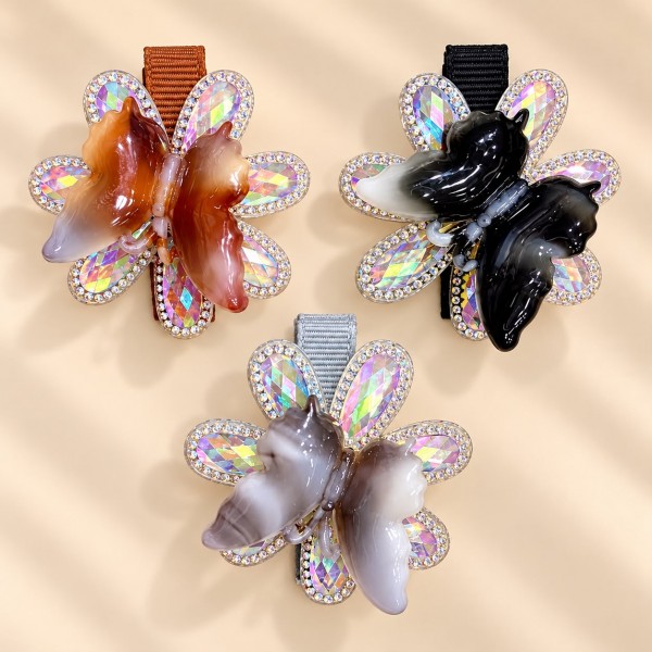 Fashion Alley butterfly Design Hair Pin For women Pack Of 24 Pc
