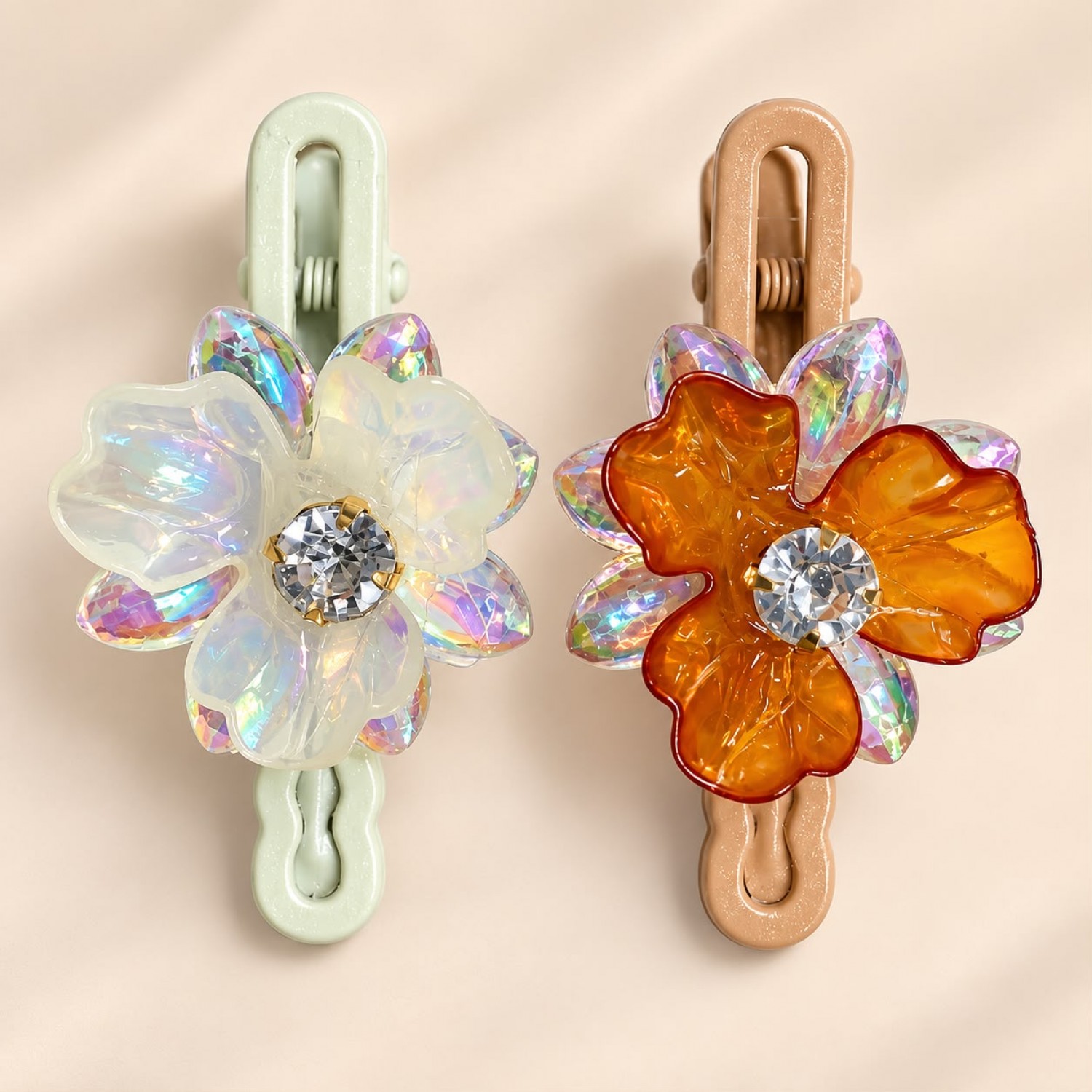 Fashion Alley flower Design Hair Pin For women Pack Of 24 Pc
