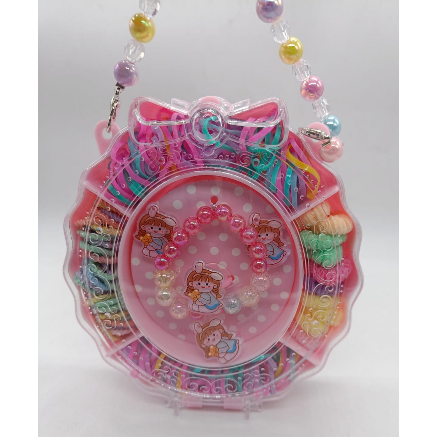 Fashion Alley Kids Combo Gift Bag Hair Pin Rubber Band With Necklace Set {Pack Of 3 Box} Fashion Alley Kids Combo Gift Bag Hair Pin Rubber Band With Necklace Set {Pack Of 3 Box}