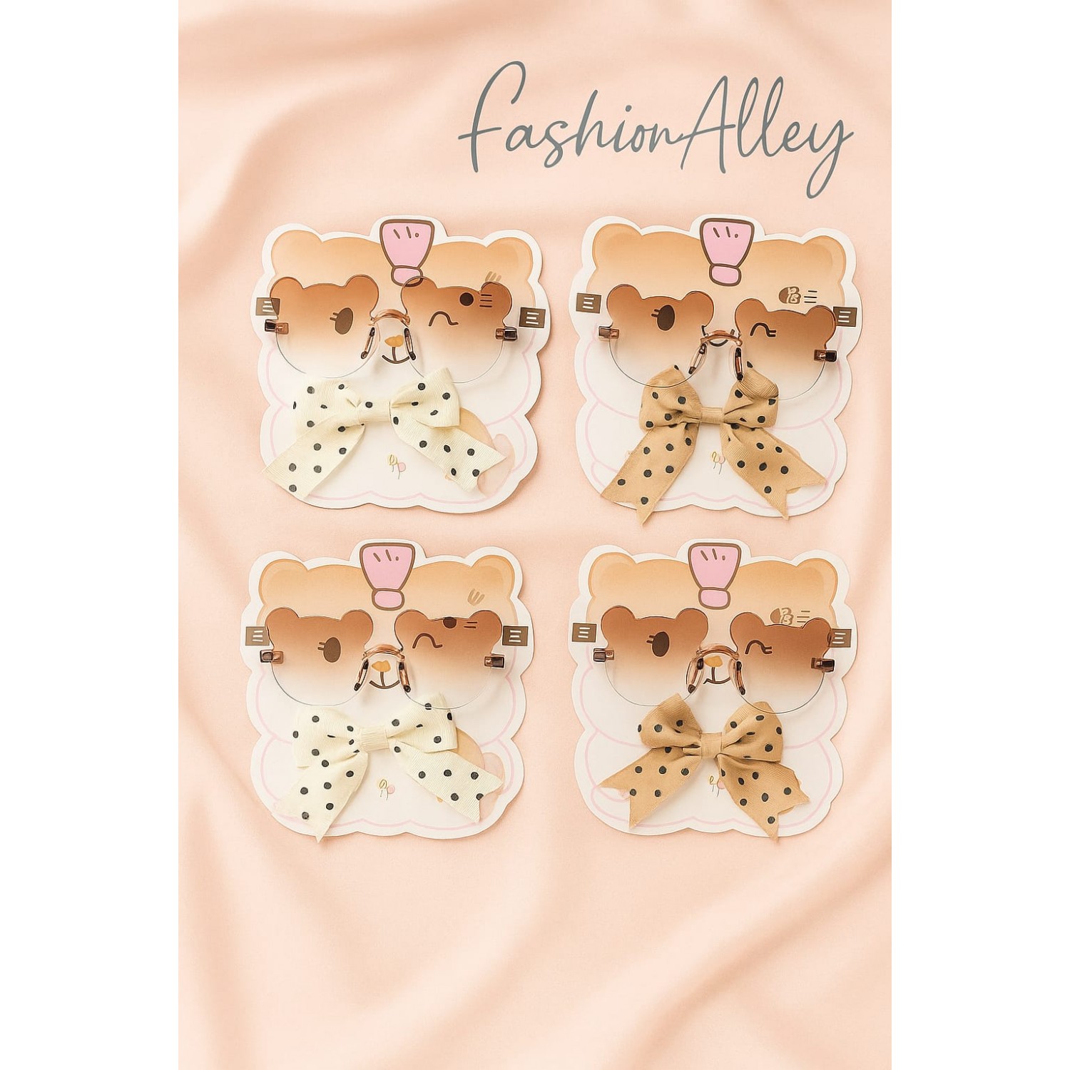 Fashion Alley Sunglasses With Bow Pins Gift Set Combo For Kids Pack Of 12 Card Fashion Alley Sunglasses With Bow Pins Gift Set Combo For Kids Pack Of 12 Card