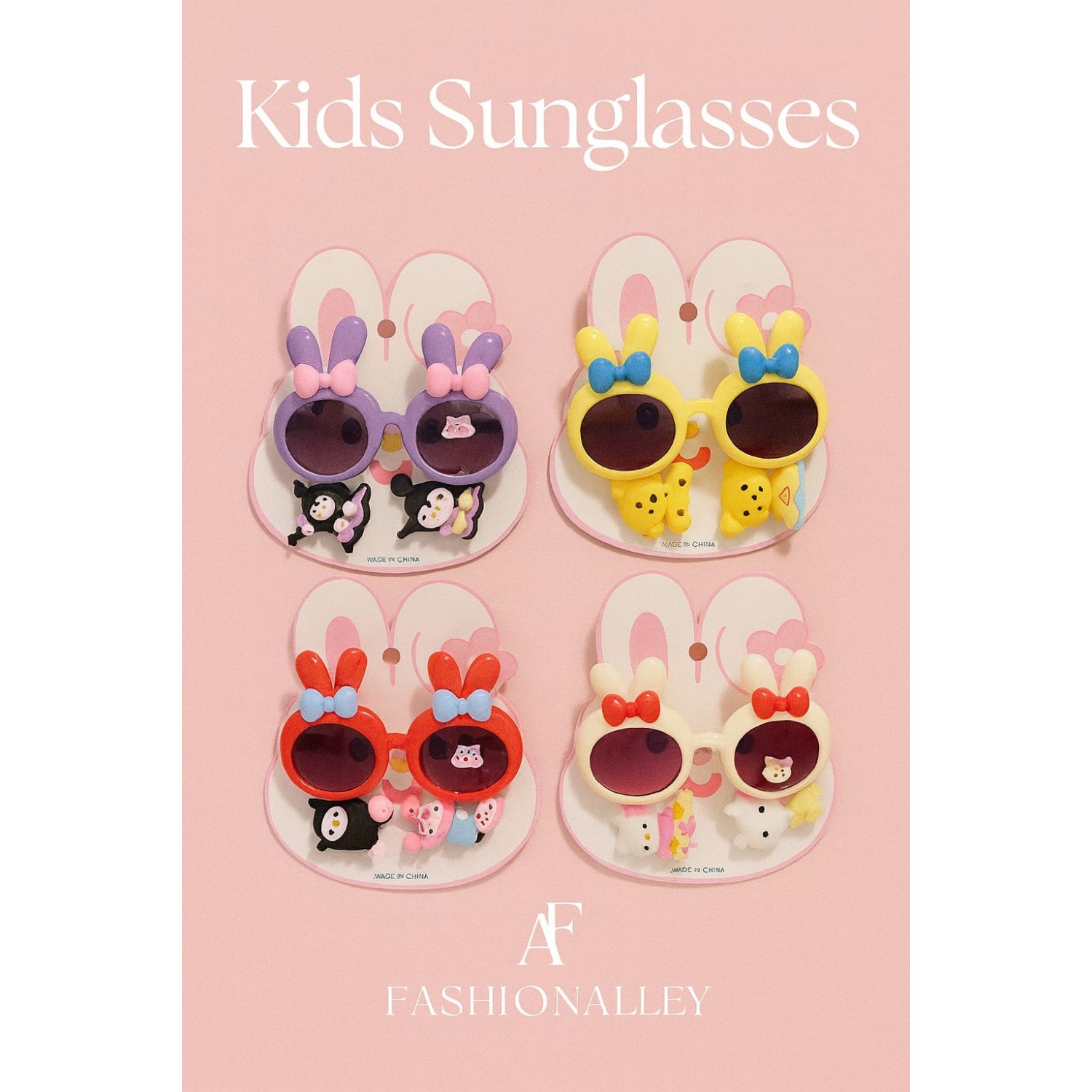 Fashion Alley Sunglasses With Pins Gift Set Combo For Kids Pack Of 12 Card Fashion Alley Sunglasses With Pins Gift Set Combo For Kids Pack Of 12 Card