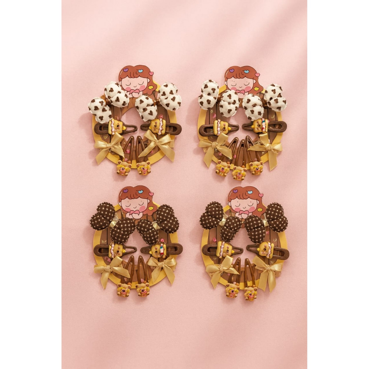 Fashion Alley Hair Pin For Kids Pack Of 12 Card 