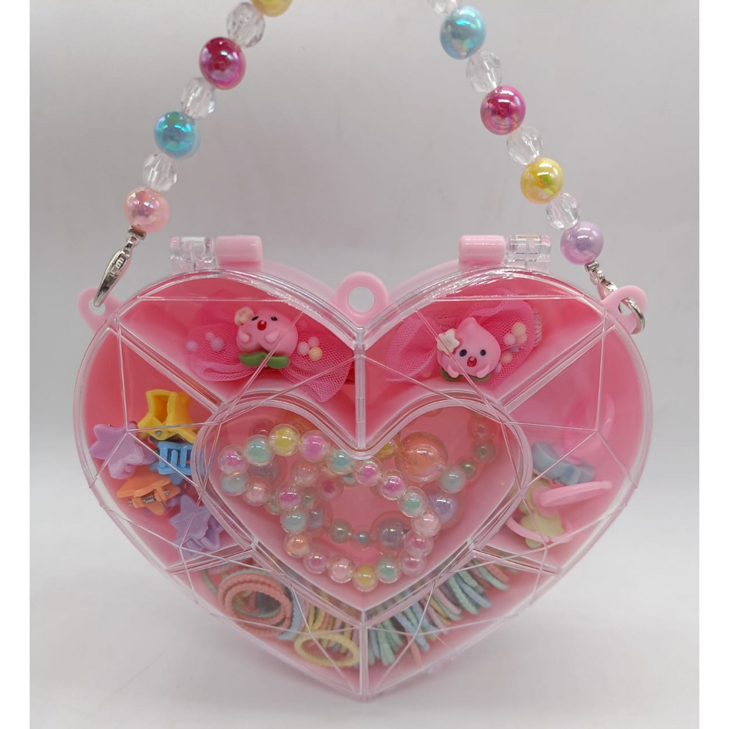 Fashion Alley Kids Combo Gift Bag Hair Pin Rubber Band With Necklace Set {Pack Of 3 Box} Fashion Alley Kids Combo Gift Bag Hair Pin Rubber Band With Necklace Set {Pack Of 3 Box}