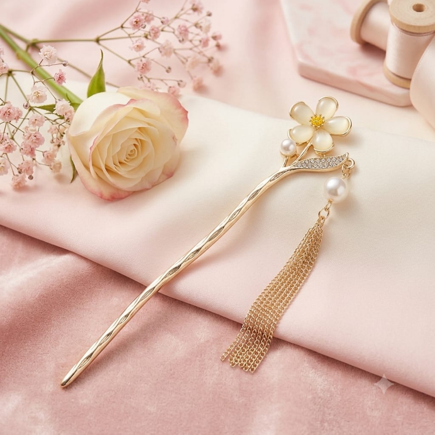 Fashion Alley Chinese Style Hair Sticks Handmade Hair Clip For Women Pack Of 12 Pc