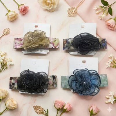 Fashion Alley Korean Back Clip For Women Pack Of 6 Pc