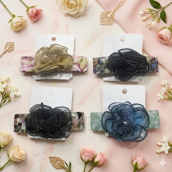 Fashion Alley Korean Back Clip For Women Pack Of 6 Pc