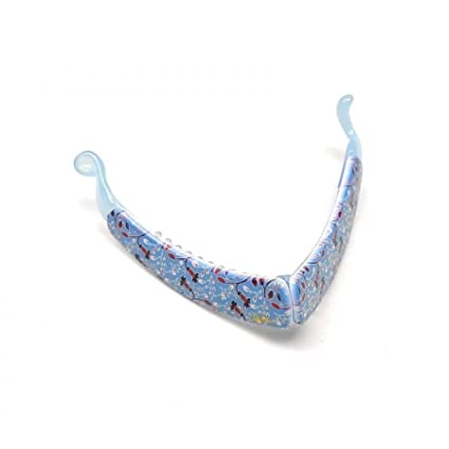 Fashion Alley Printed Banana Clip 9 CM [Pack Of 12]