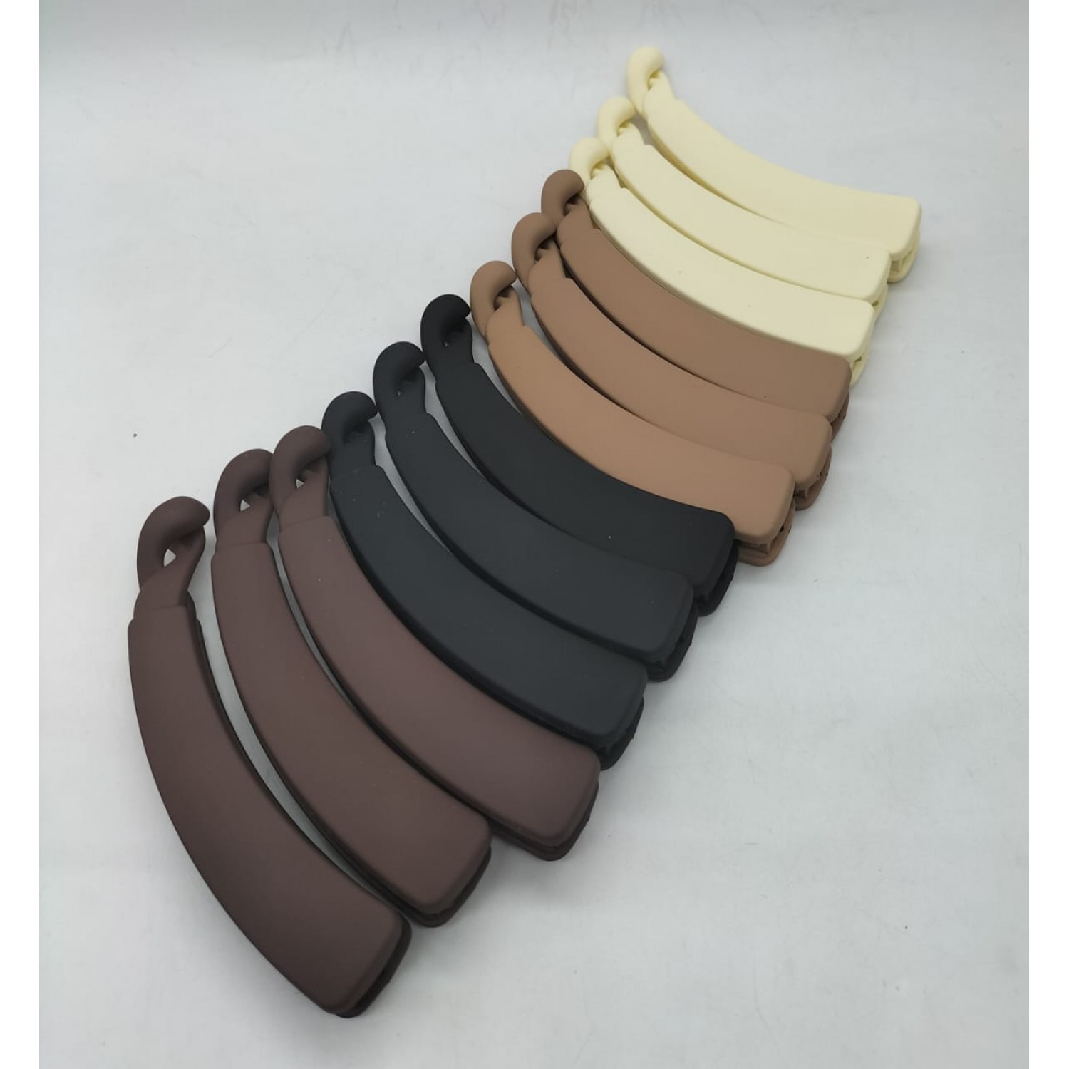 Fashion Alley 11cm Hair Banana Clip For Women [Pack Of 12]