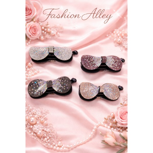 Fashion Alley 9 Cm Ringtone Banana Clip For Women Pack Of 12 Pc  