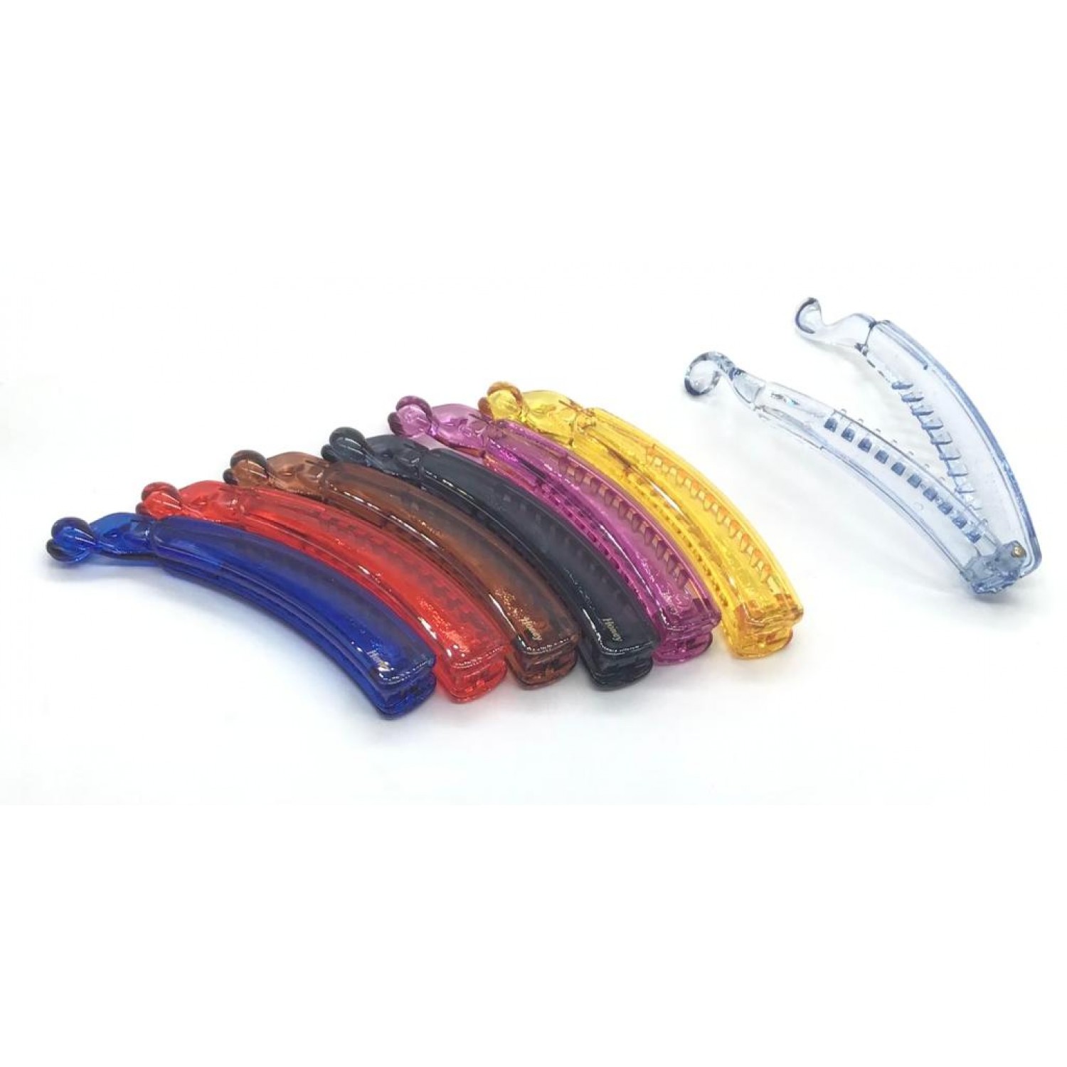 Fashion Alley Honey Banana Hair Clip ( Pack of 12 )