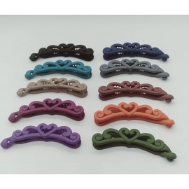 Fashion Alley [10 Cm] Banana Hair Clip For Women ( Pack Of 12 )