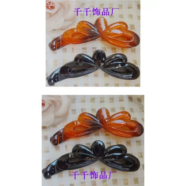 Art Star Shell Black Small Size Banana Hair Clip ( Pack Of 12 ) Art Star Shell Black Small Size Banana Hair Clip ( Pack Of 12 )