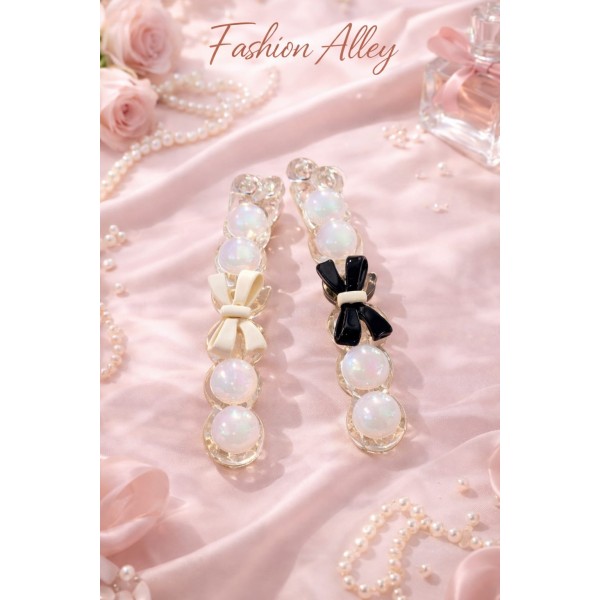 Fashion Alley 10 Cm Banana Hair Clip For Women Pack Of 12 Pc