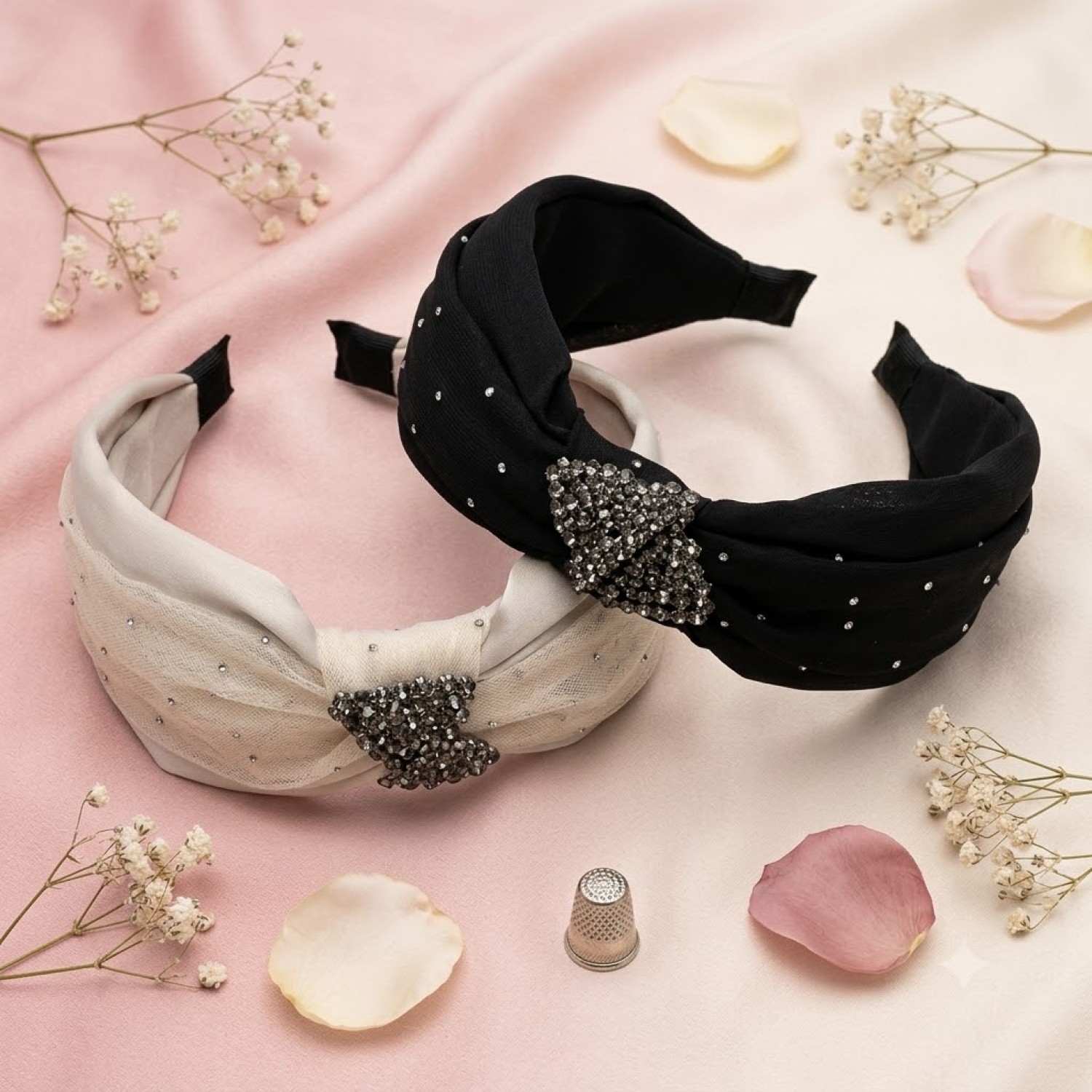 Fashion alley Korean Hair Band For Women [Pack Of 12]