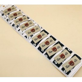 Fashion Alley Random Print Tic Tac Clip Card [Pack Of 10]