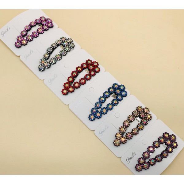 Fashion Alley Random Print Tic Tac Clip Card [Pack Of 12]