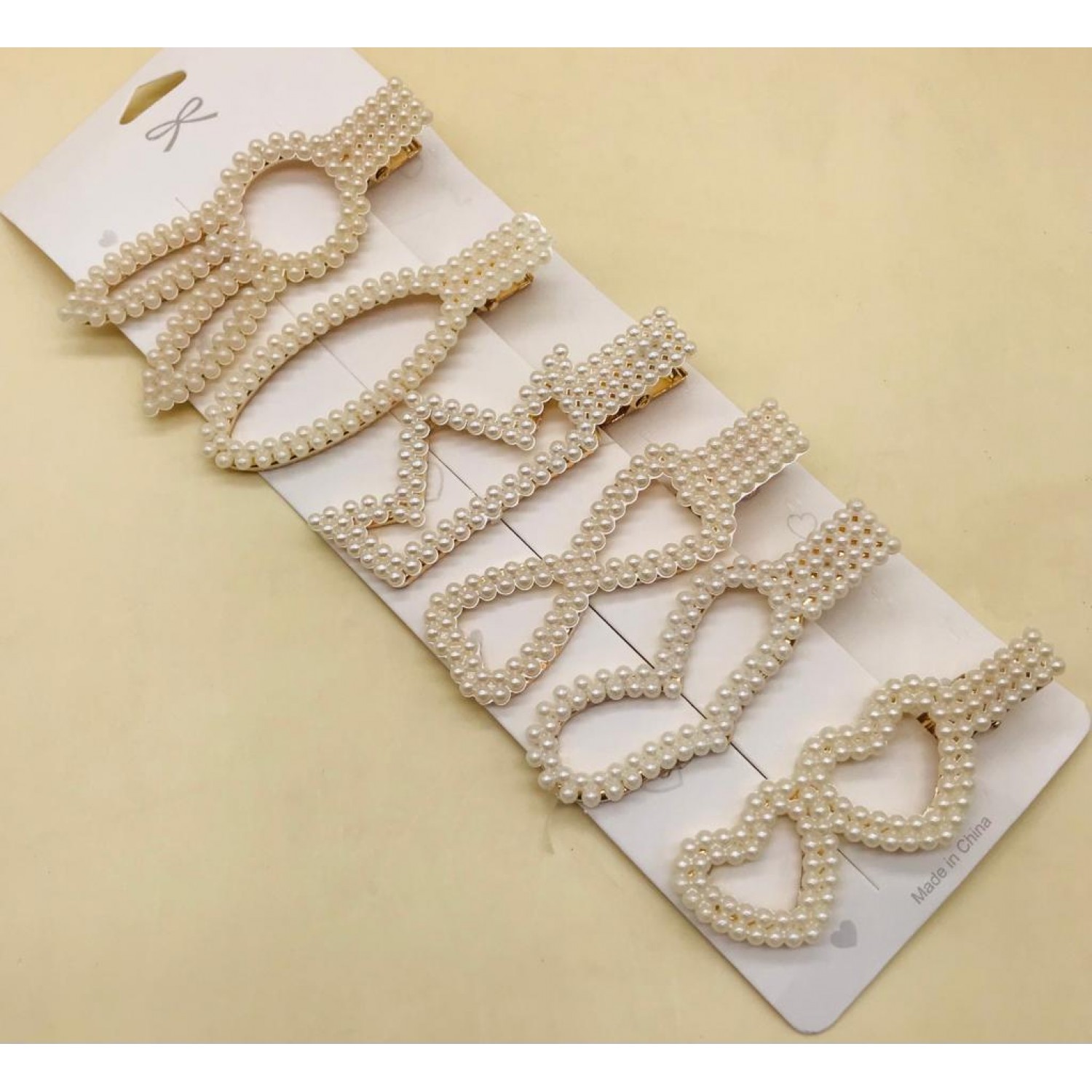 Fashion Alley Pearl Hair Pin For Women Pack Of 10 Pc