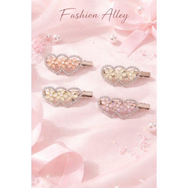 Fashion Alley Metal Hair Pin For Women Pack Of 10 Pc