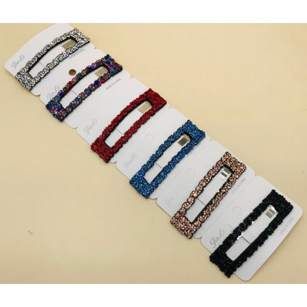 Fashion Alley Random Print Tic Tac Clip Card [Pack Of 12]