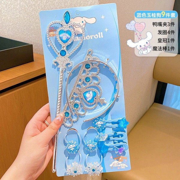 Fashion Alley Hair Band Rubber Band With Hair Pin Gift Set For Kids Pack Of 12