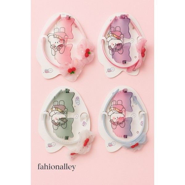 Fashion Alley Sunglasses With Hair Band Gift Set Combo For Kids Pack Of 12 Card
