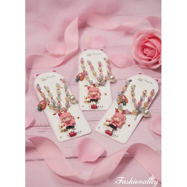 Fashion Alley Gift Necklace Set For Kids Pack Of 12 Pc