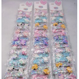Fashion Alley Tic Tac Hair Pin For Kids Pack Of 20 Pc