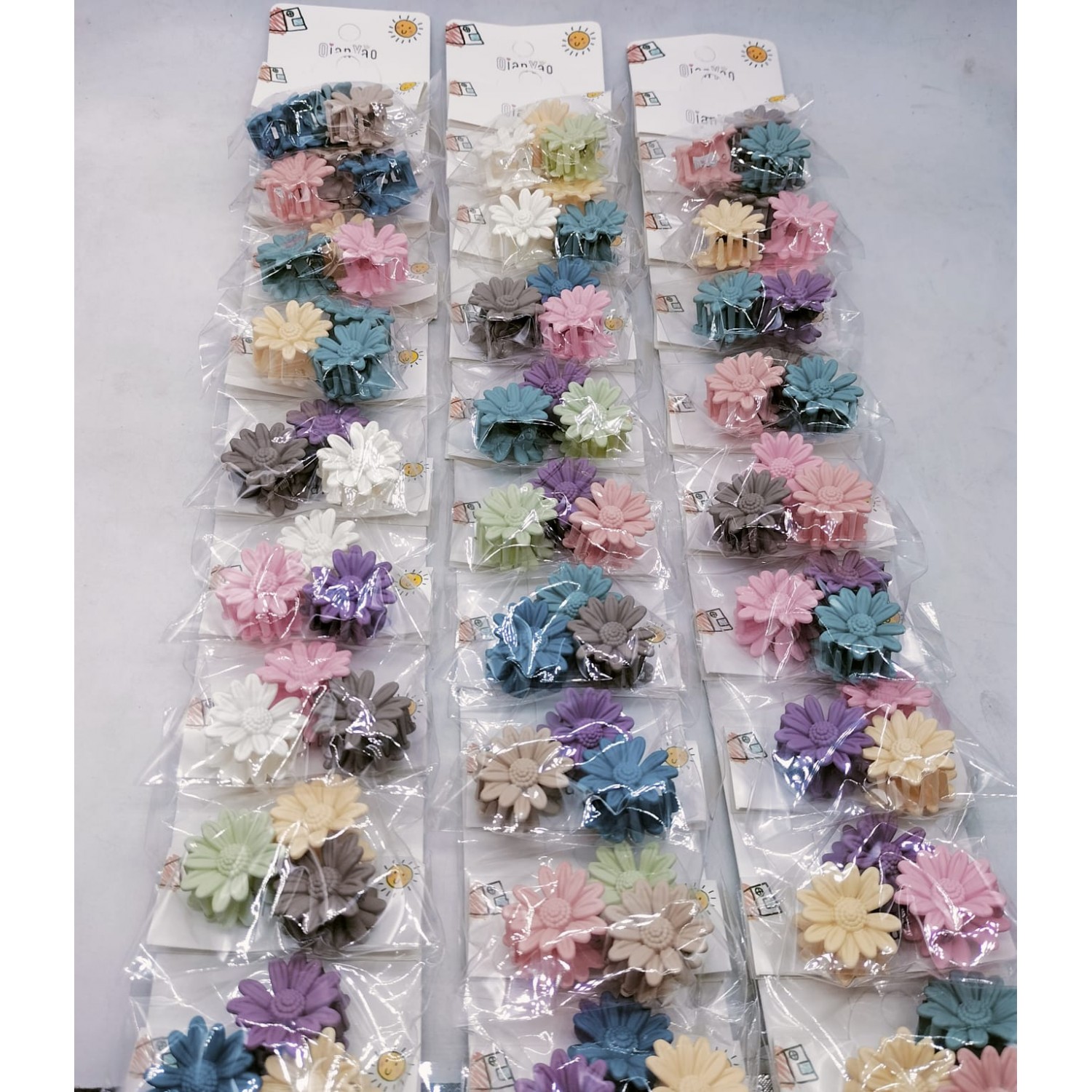 Fashion Alley 2.5 CM Matt Hair Claw For Kids Pack Of 30 Fashion Alley 2.5 CM Matt Hair Claw For Kids Pack Of 30