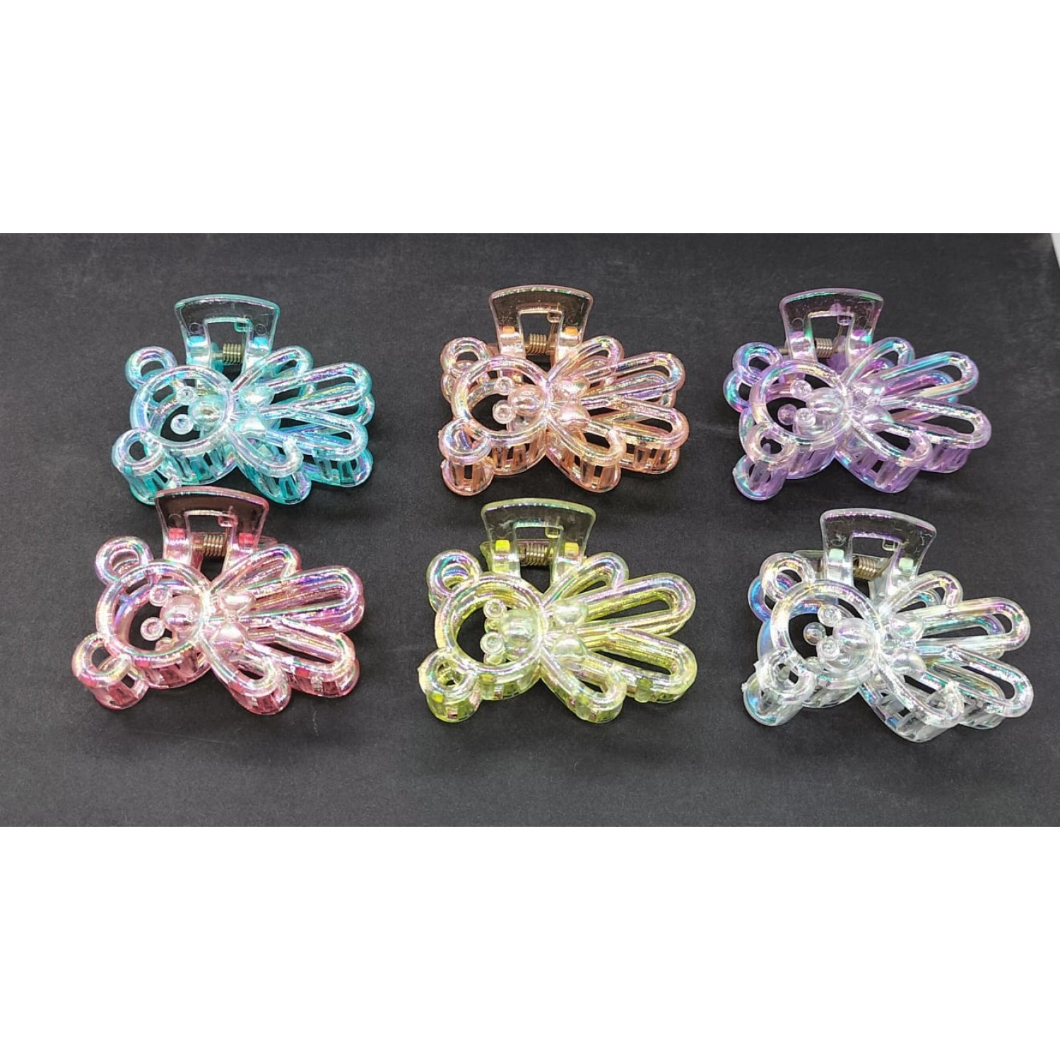 Fashion Alley Hair Claw For Kids Pack Of 10 Pc
