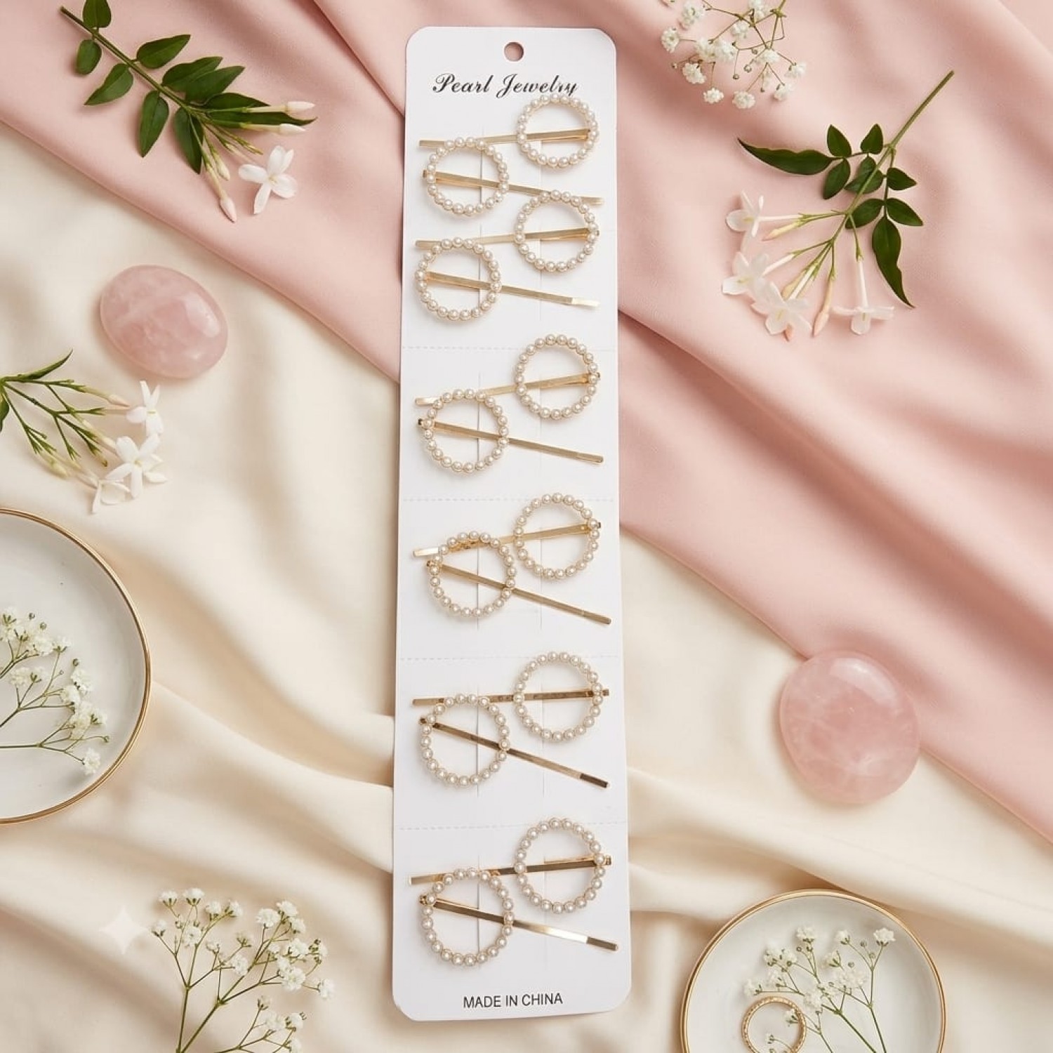 Fashion Alley Pearl Hair Pin For Women Pack Of 24 Pc Fashion Alley Pearl Hair Pin For Women Pack Of 24 Pc