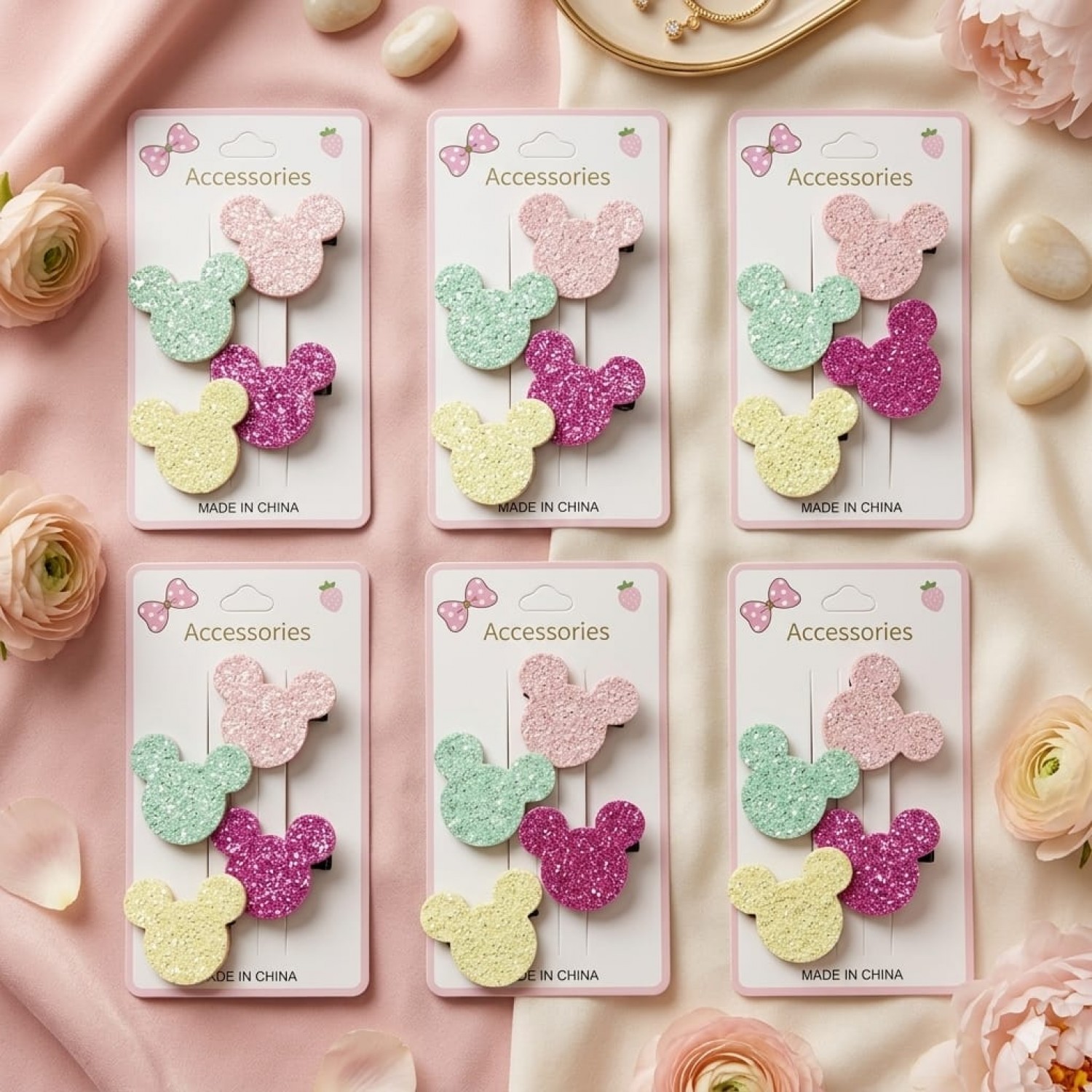 Fashion Alley Hair Pin For Kids Pack Of 48 Pc