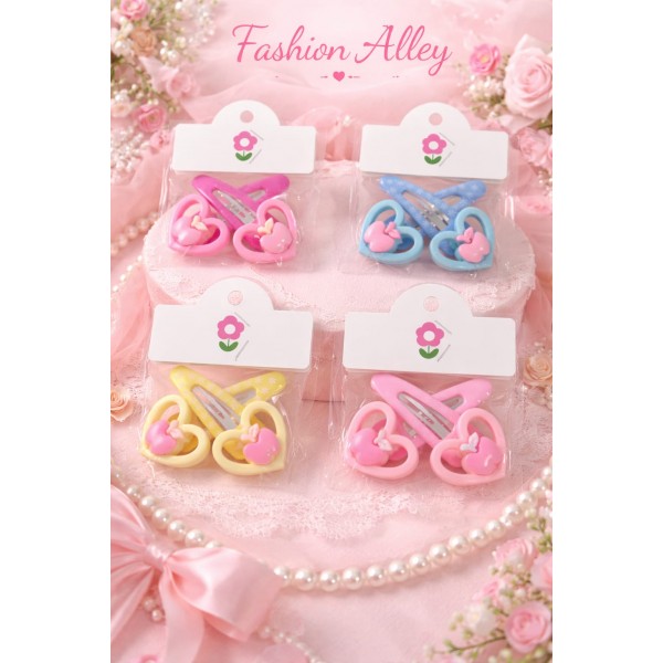 Fashion Alley Tic Tac Clip Card For Kids Pack Of 20 Pc