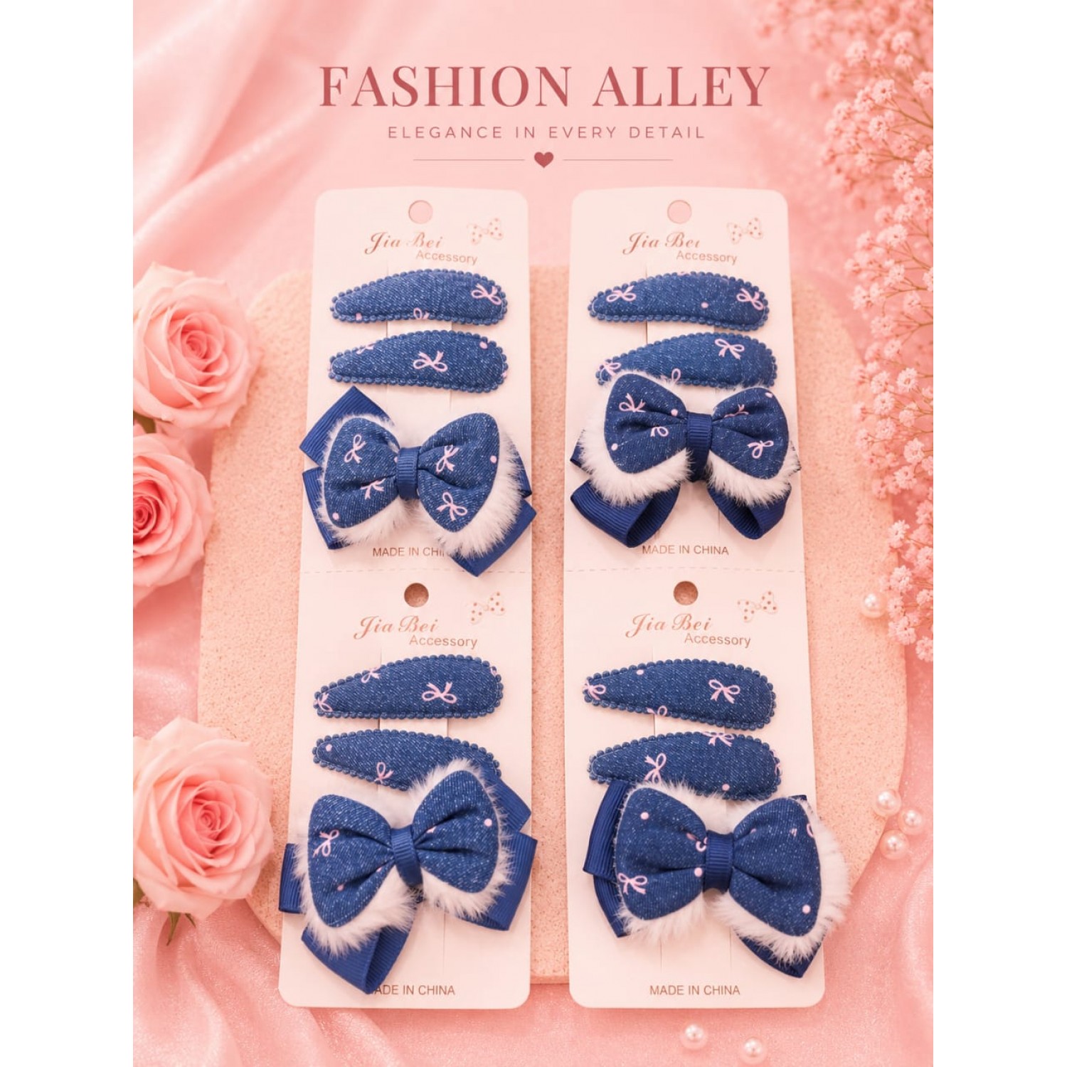 Fashion Alley Hair Pin For Kids Pack Of 36 Pc