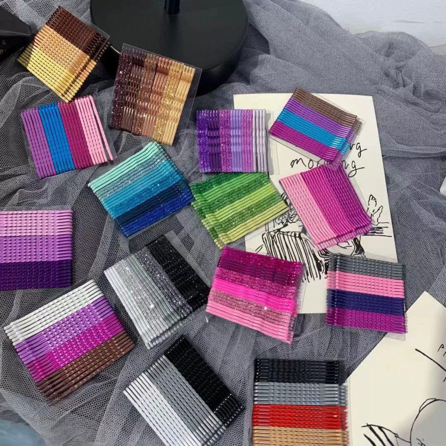 Fashion Alley Kids Hair Pin [Pack Of 12 Cards]