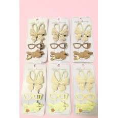 Fashion Alley Hair Pin For Kids Pack Of 12 Card
