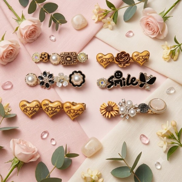 Fashion Alley Hair Pin For Women  Pack Of 12 Pc 