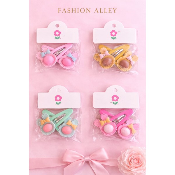Fashion Alley Tic Tac Clip Card For Kids Pack Of 20 Pc