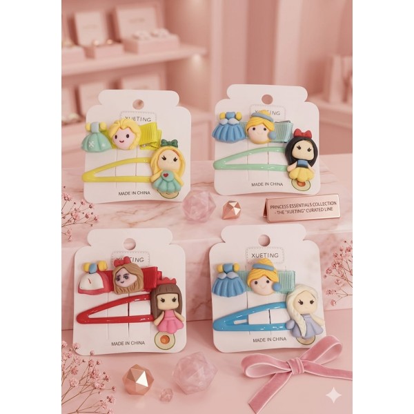 Fashion Alley Tic Tac Hair Pins For Kids Pack Of 20 Pc  