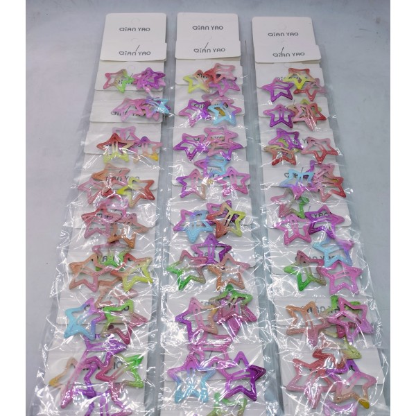 Fashion Alley Tic Tac Clip Card For Kids Pack Of 30 Pc