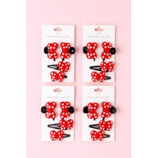 Fashion Alley Hair Pin For Kids Pack Of 12 Card