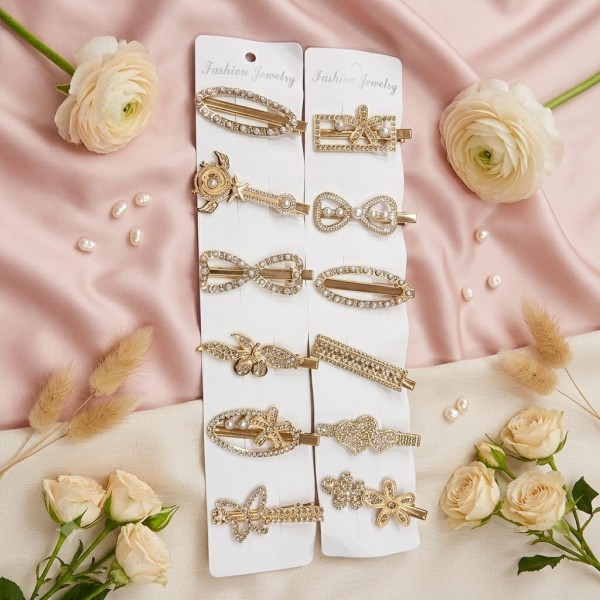 Fashion Alley Hair Pin For Women Pack Of 12 Pc 