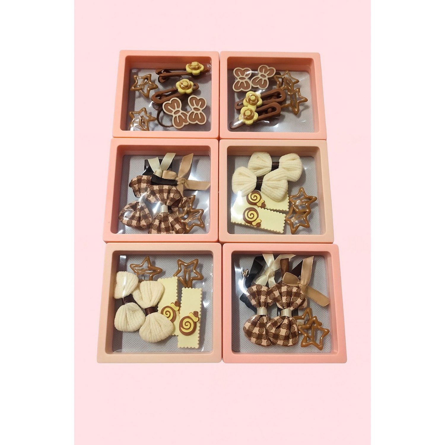 Fashion Alley Hair Pin With Rubber Band For Kids Pack Of 12 Box 