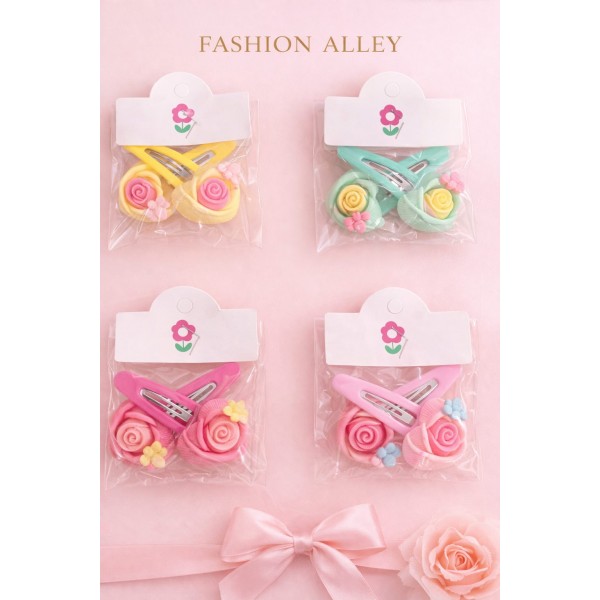 Fashion Alley Tic Tac Clip Card For Kids Pack Of 20 Pc