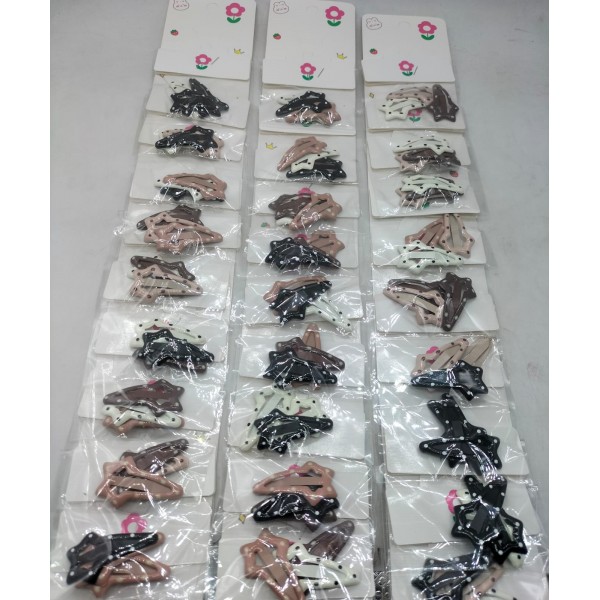 Fashion Alley Tic Tac Clip Card For Kids Pack Of 30 Pc