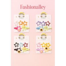 Fashion Alley Hair Pin For Kids Pack Of 12 Card