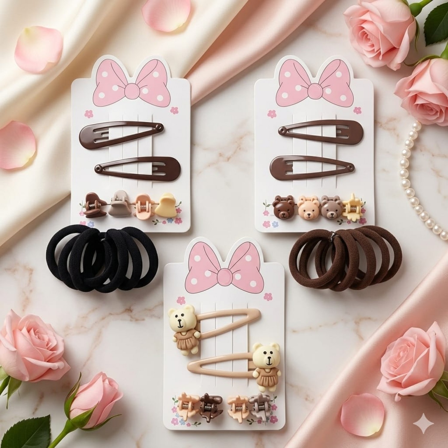 Fashion Alley Rubber Band With Tic Tac Pin For Kids Pack Of 12 Card Fashion Alley Rubber Band With Tic Tac Pin For Kids Pack Of 12 Card